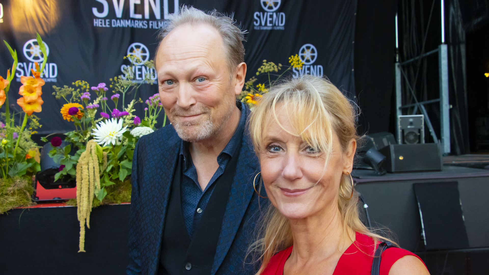 Lars Mikkelsen Anette Støvelbæk ved Svend Filmfestival i Svendborg