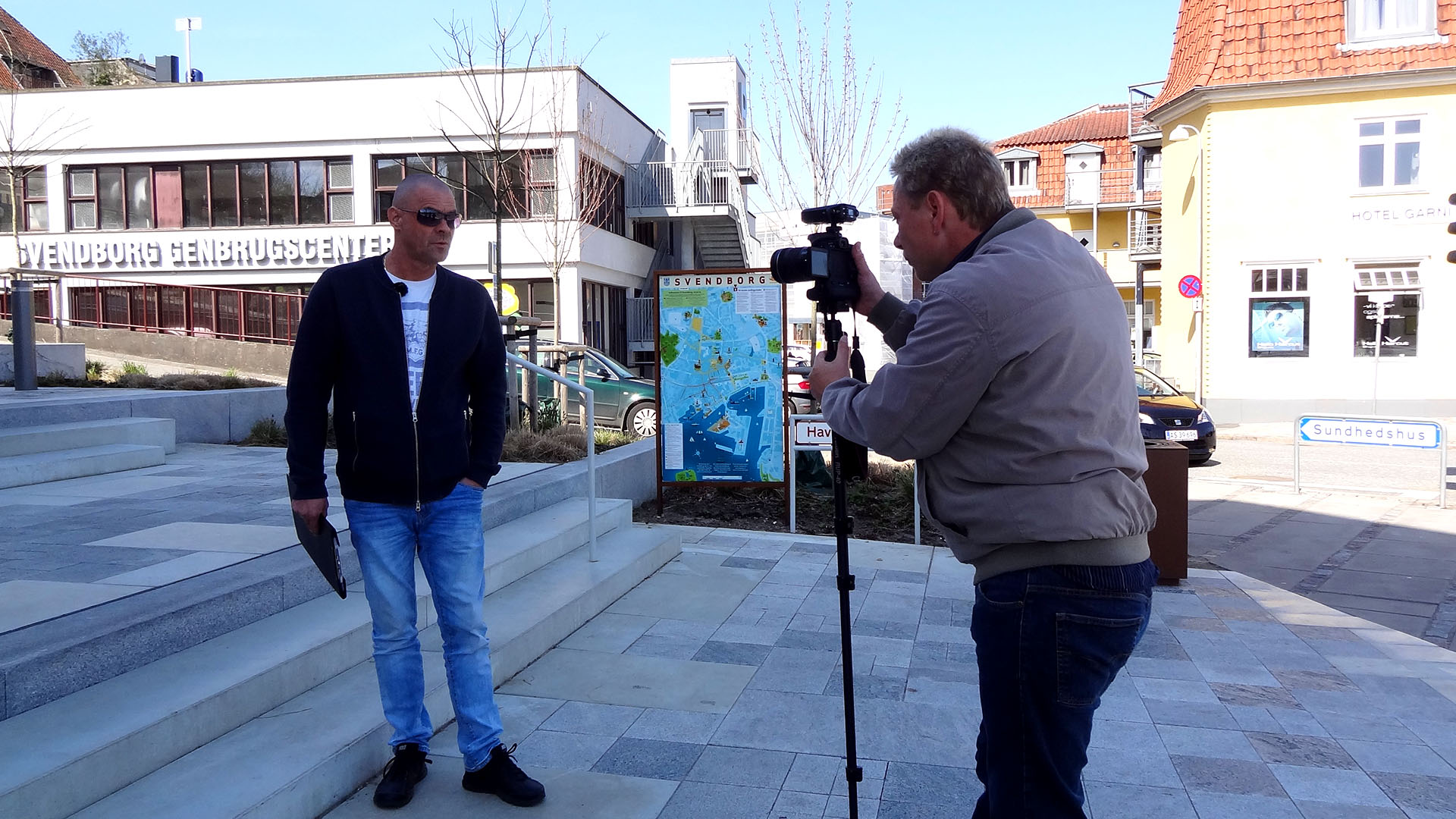 Video blogger med informationsfilm og Videoproduktion på Sydfyn