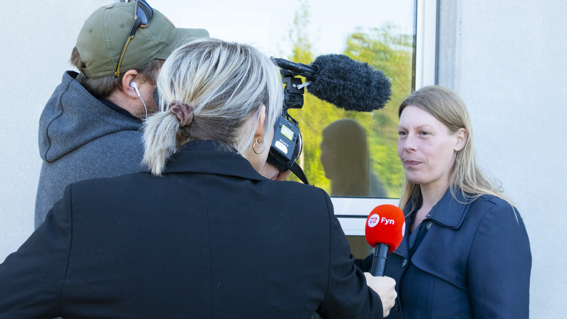Reportagefoto - Søren West invielse af skulptur i Svendborg
