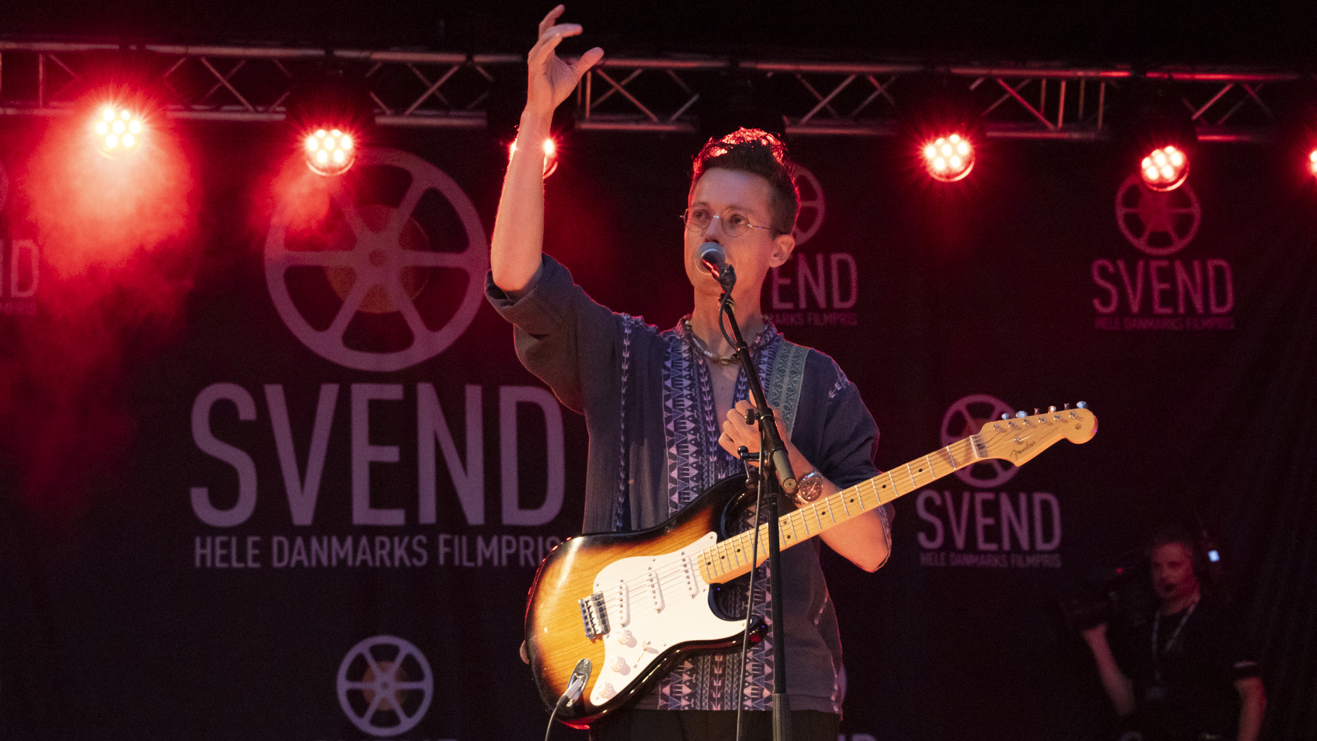 Fotograf i Svendborg - koncertfoto af Mads Langer til Svend filmfestival i Svendborg